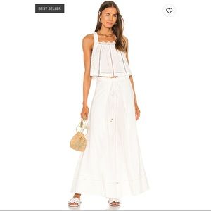 *NEW* Free People Linen “Lainey Set” in Ivory (XS)